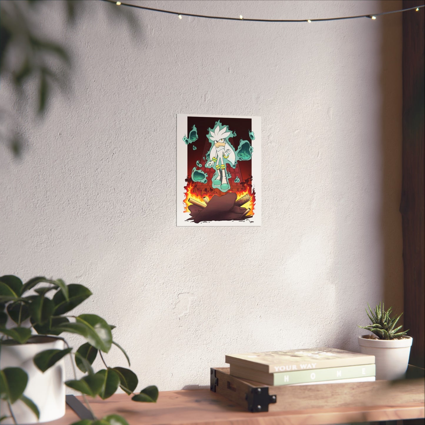 Future Burning Bright Art Print