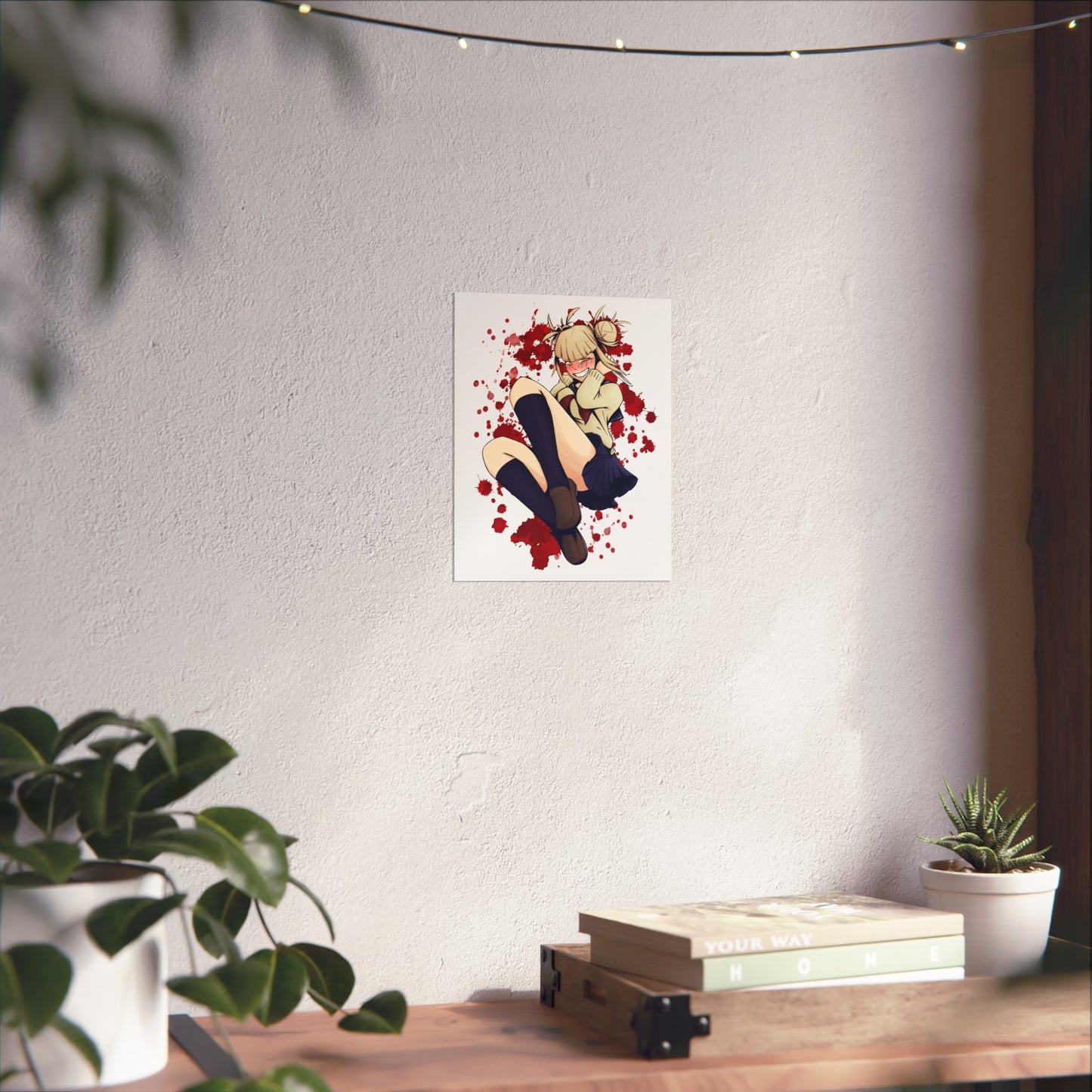 Himiko Toga Art Print- School Uniform