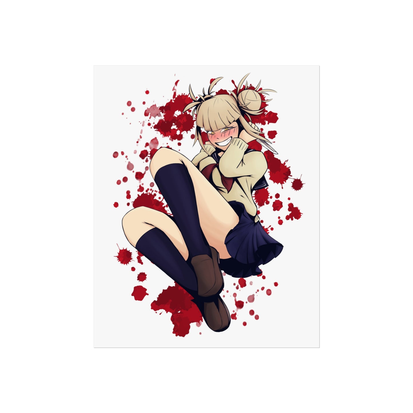 Himiko Toga Art Print- School Uniform