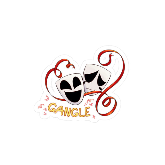 Gangle Vinyl Sticker